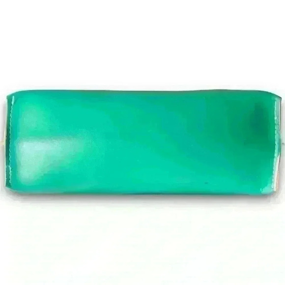 Vintage Delta Airlines Travel Amenity Green Bag Cosmetic Make Up Toiletry Pouch - Picture 5 of 10
